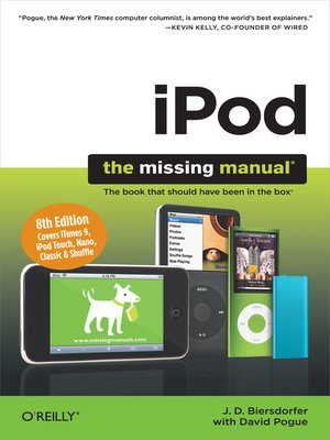 cover image of iPod:  the Missing Manual